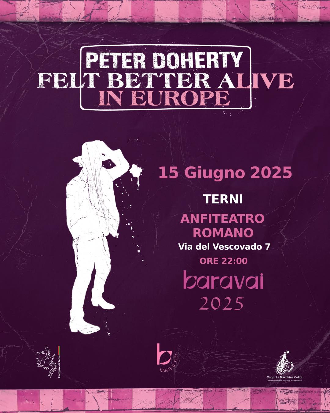 Poster Peter Doherty 2025